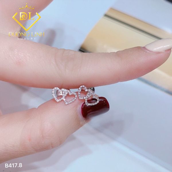 Bông Tai Kim Cương – B417.8